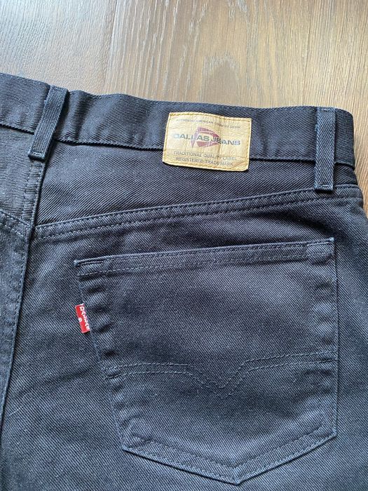 Czarne jeansy męskie W36 L30 Dallas Jeans