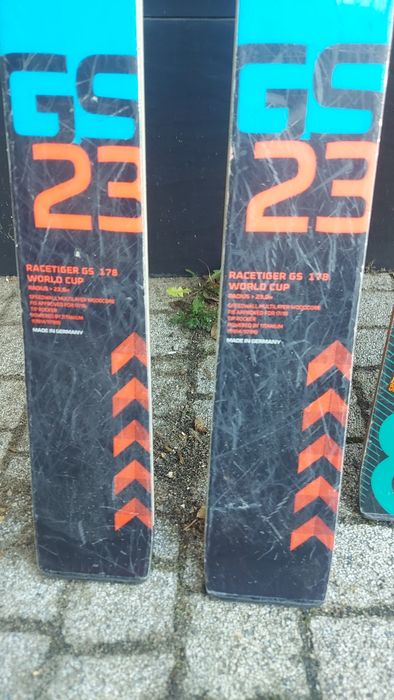 Narty volkl Racetiger Gs worldcup 178-161 cm cm