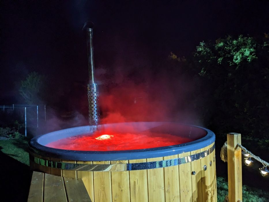 Mobilna balia ogrodowa, Jacuzzi, Domowe Spa, Ruska bania