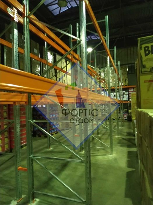 Стелажі палетні, складські стелажі бу,полочні стелажі,полочные стелажи