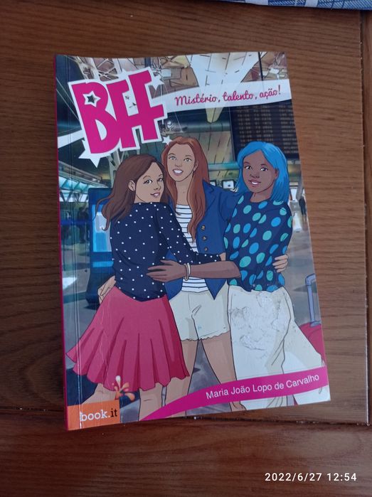 Livro BFF talento, mistério e ação