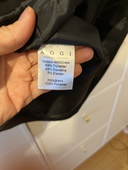 Czarna sukienka AGGI 36/ S