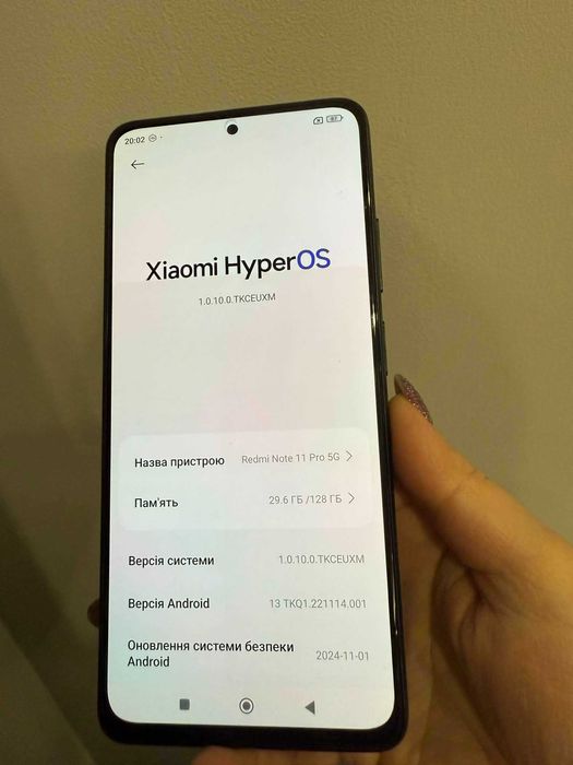 Redmi note 11 pro 6/128