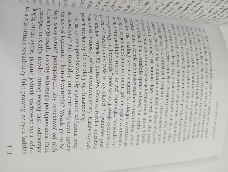 Kara śmierci powracający dylemat Piotr Bartula