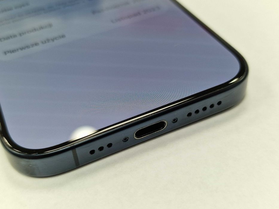 Iphone 15 PRO 128GB/ Blue Titanium/ 91%/ Grade A-/ + ładowarka