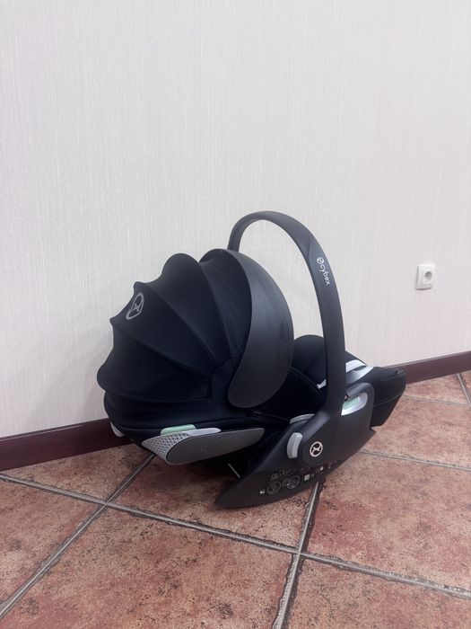 Автокрісло Cybex Cloud T i-size sepia з установкою