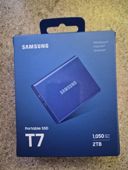 Dysk SSD Samsung Portable T7 2TB Nowy!