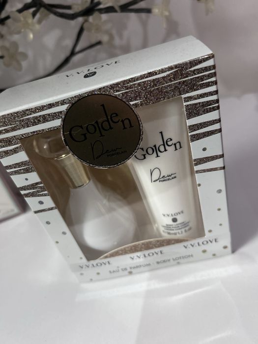 Zestaw damski woda perfumowana plus balsam