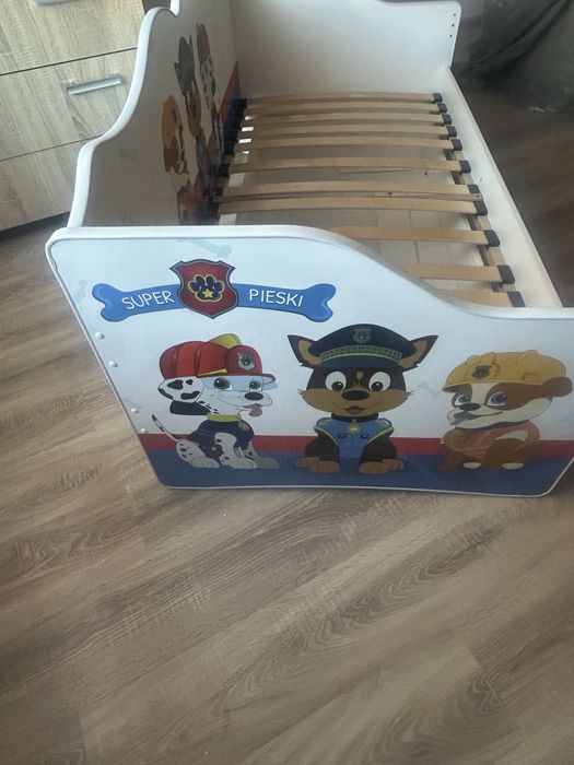 Łózko psi patrol