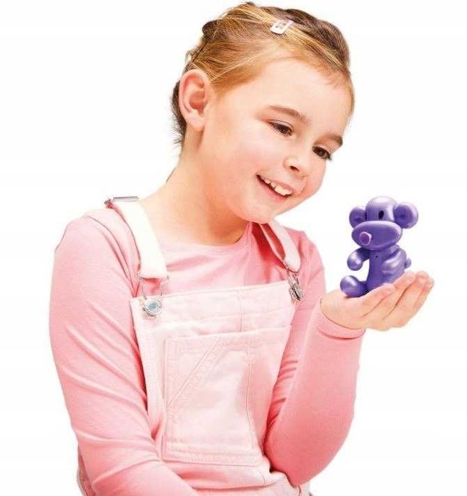 Cobi Squeakee Minis Interaktywny Billo Małpka Powtarzająca *NOWE*