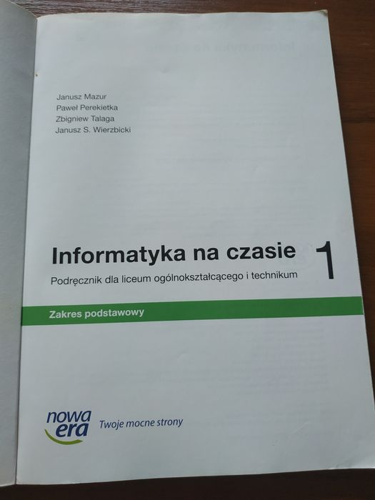 Informatyka na czasie 1