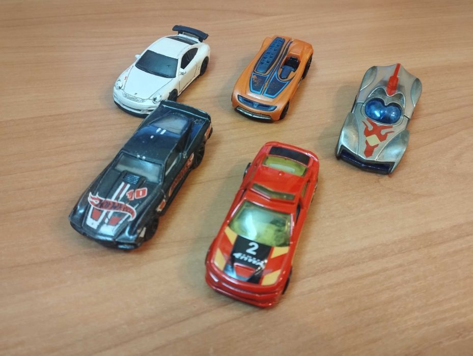 Металеві машинки Hot Wheels (5 шт.)