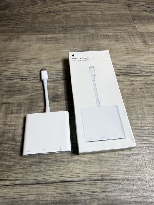 Oryginalna przejściówka Apple USB-C Digital AV Multiport Adapter (HDMI / USB)