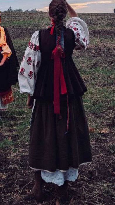 Старовинна коротка традиційна вишиванка поч. ХХ ст (Сумська обл.)