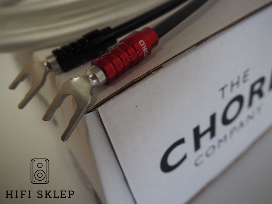 Chord Clearway X - Kabel głośnikowy na widełkach Ohmic / dł 2x3, 5 m