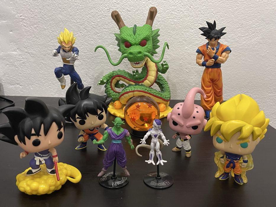 Dragon Ball – Lote de Figuras + Shenron Grande + Funko Pop