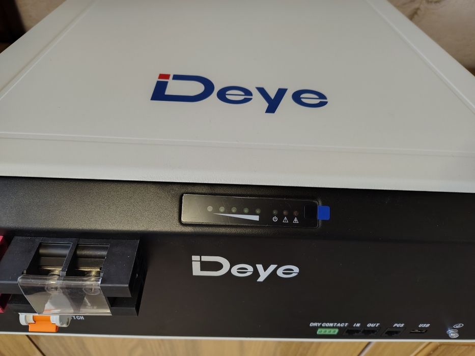 Батарея DEYE 5,1 kW, в наличии, новая призматическая, серия Spring