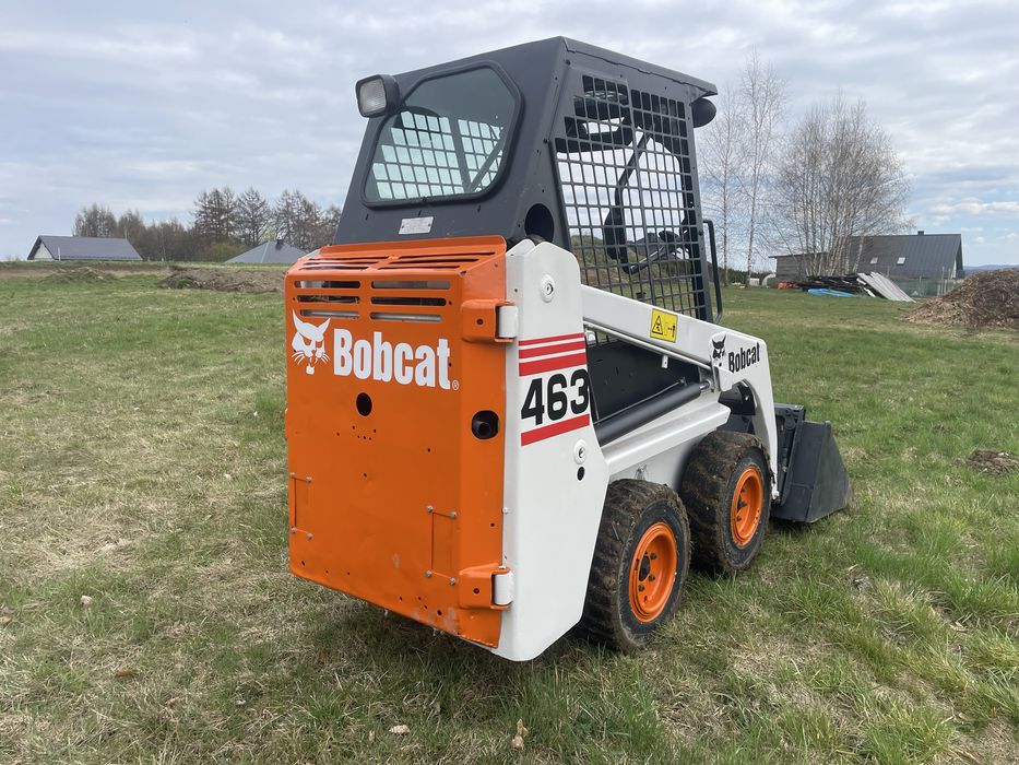 Miniładowarka bobcat 463 łyżka , widły