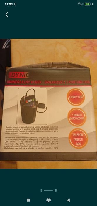 Organizer, kubek - prezent dla kierowcy