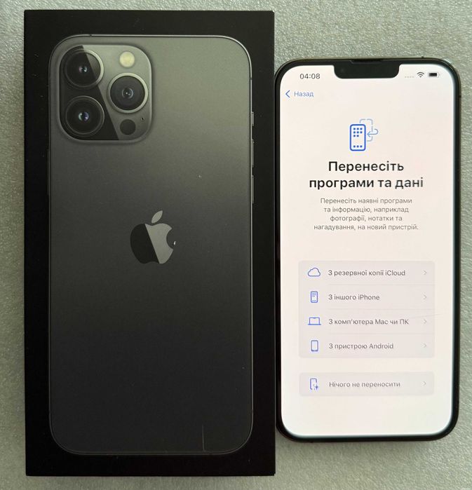 IPhone 13 Pro Max 256GB Graphite – Пожиттєва гарантія*: 19 000 грн