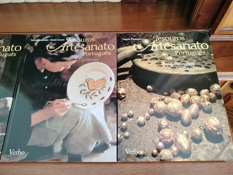 Coleção livros"Tesouros do Artesanato"