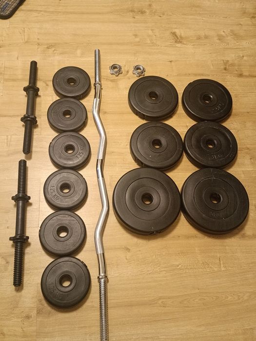 Штанга и гантели