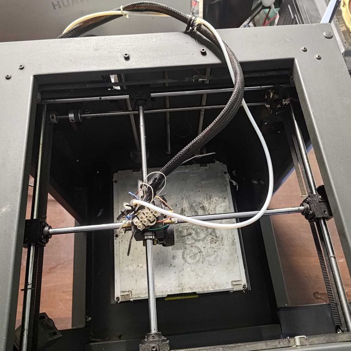 drukarka 3d rama silniki ekstruder klon bondtech skrpro bowden 24x24cm