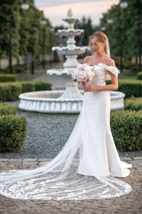 Sprzedam suknię ślubną syrenka rozmiar S/M