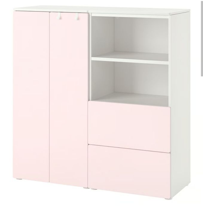 Meble smastad ikea różowe fronty
