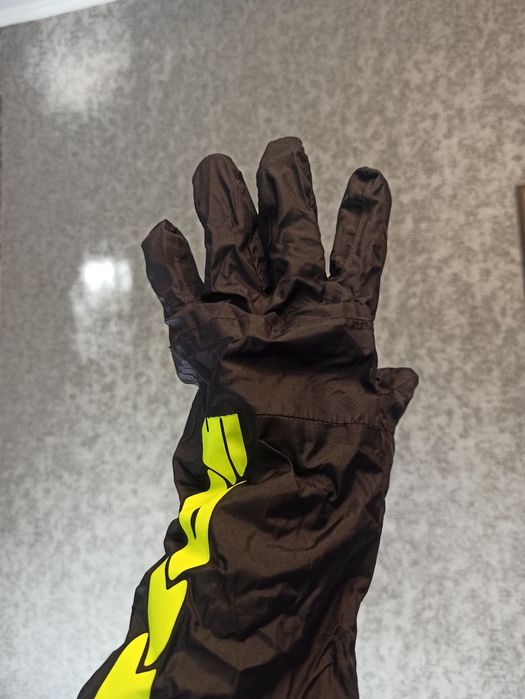 Дощові рукавички Spidi Overgloves Black-Yellow