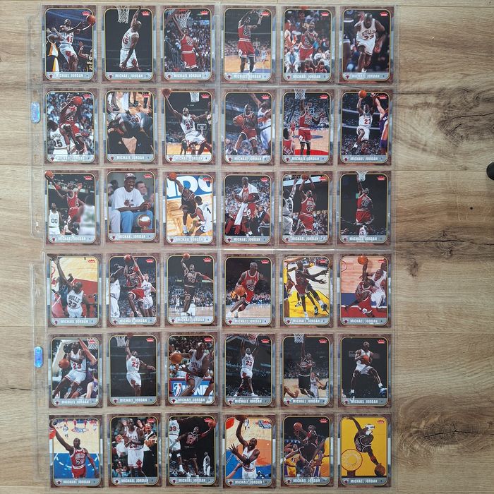 Karty NBA Michael Jordan set fleer 07-08