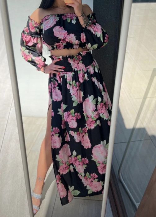 Hit lata komplet hiszpanka spódnica