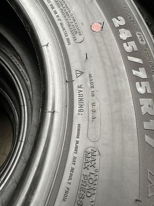 245/75/17 Michelin Ltx M/S 2