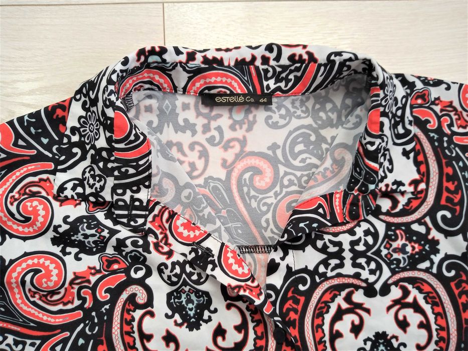 Długa koszula etniczna boho 50%wiskoza 2XL