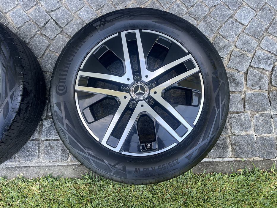 4 Jantes 18 Mercedes 5x112 Originais - Com 4 Pneus 235/55R18