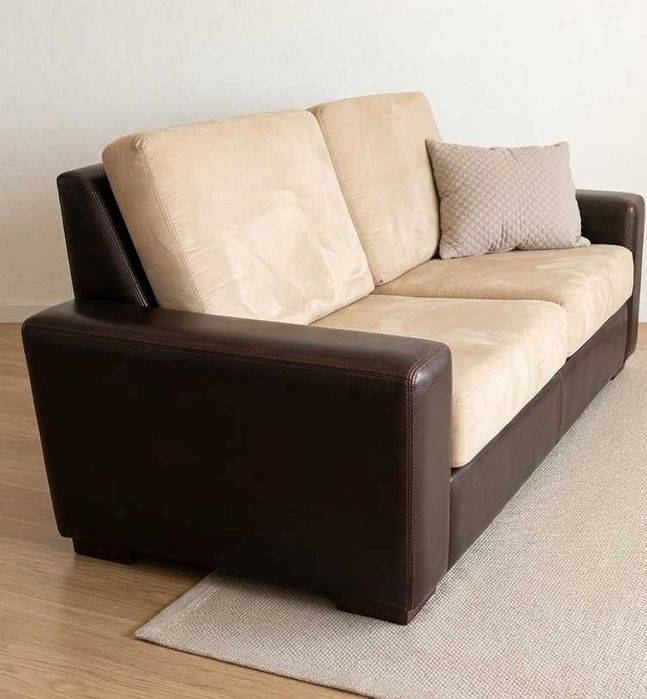 Sofá em pele 3 lugares Styline – SÓ 80 EUROS!