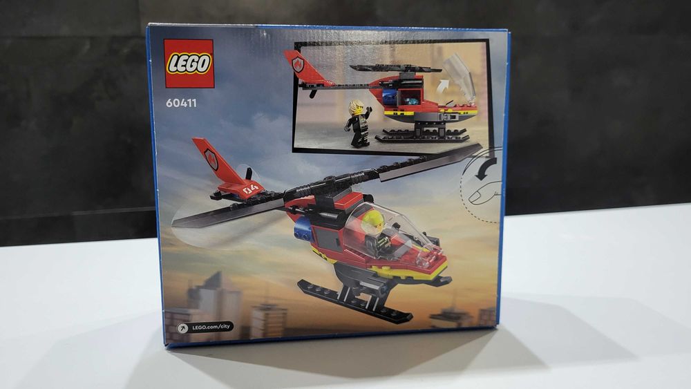 Lego City 60411 helikopter strażak NOWY różne zestawy