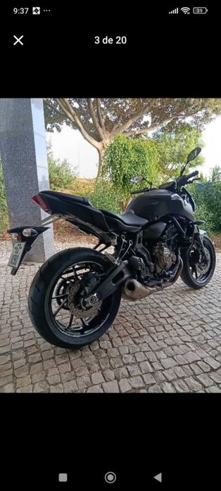 Yamaha MT 07 2019