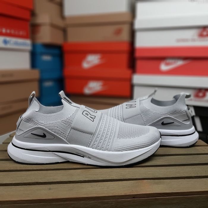 Літні кросівки Nike Lightstreet RUN Сірі / Чоловічі кросівки Найк сітк