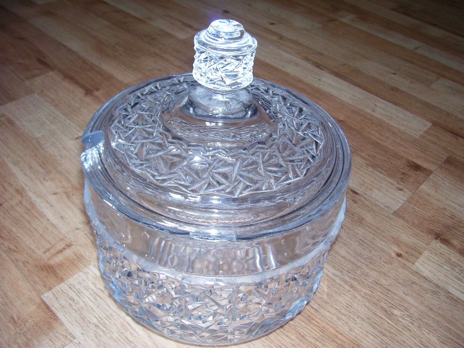 duża waza - kryształ z lat 70 tych