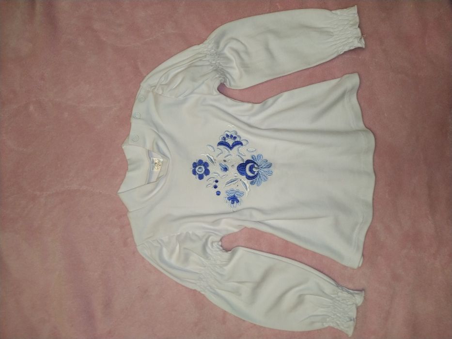 Вишиванка для дівчинки 2-3роки 80-86см