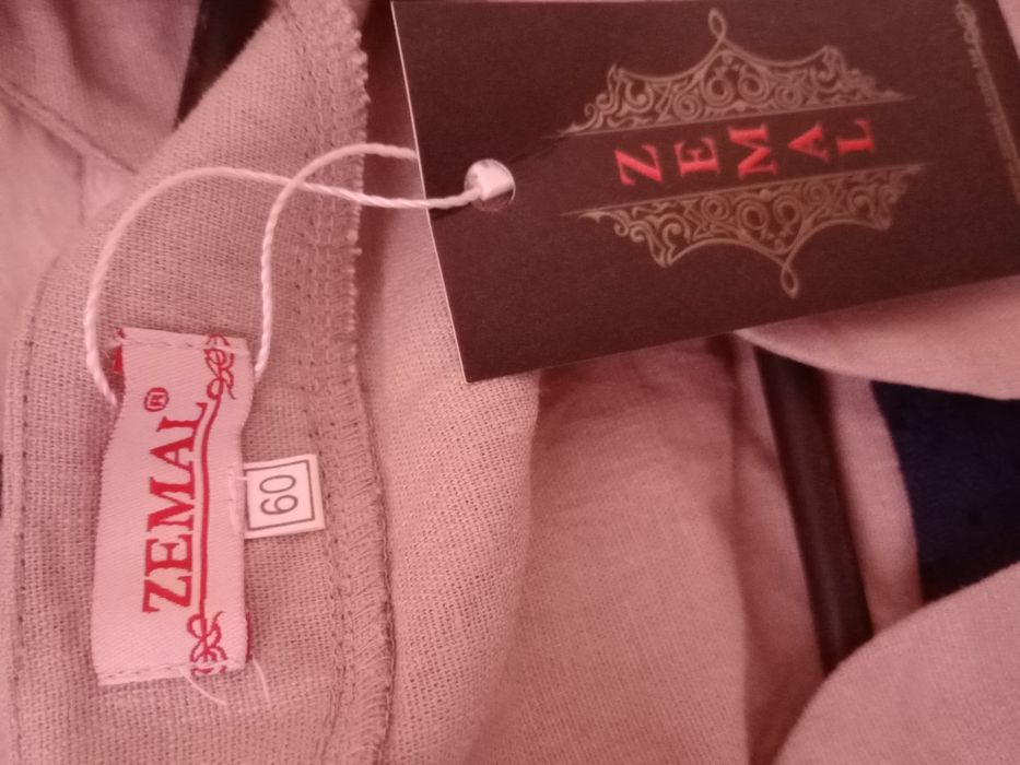 Сукня льон з гіпюровими вставками 60 розмір