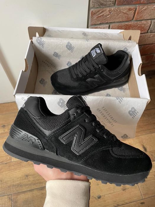 Кросівки New Balance 574 чорні 36-45 розмір