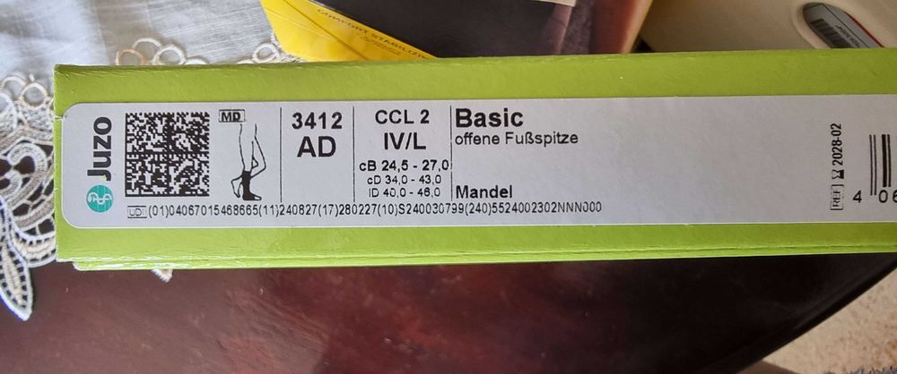 Meias Elásticas JUZO - 3412AD