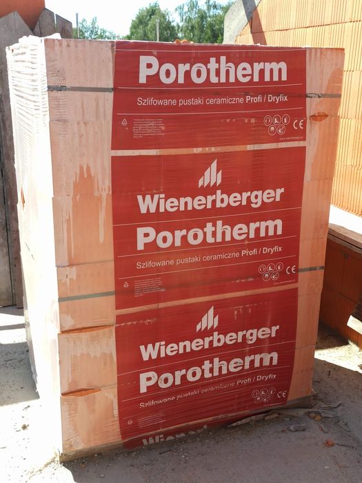 Pustak SZLIFOWANY Porotherm 25 PROFI  Dryfix kl. 15