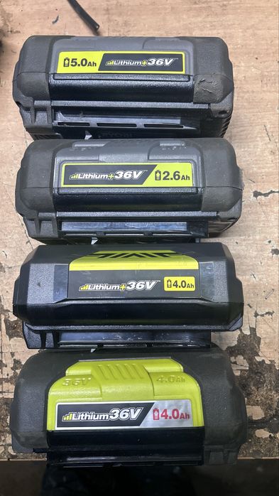 Ryobi 5.0 Ah/4,0 Ah bateria