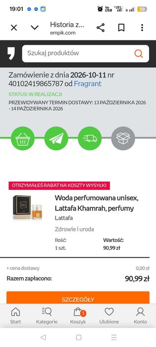 Perfumy arabskie  Lataffa Kamrah