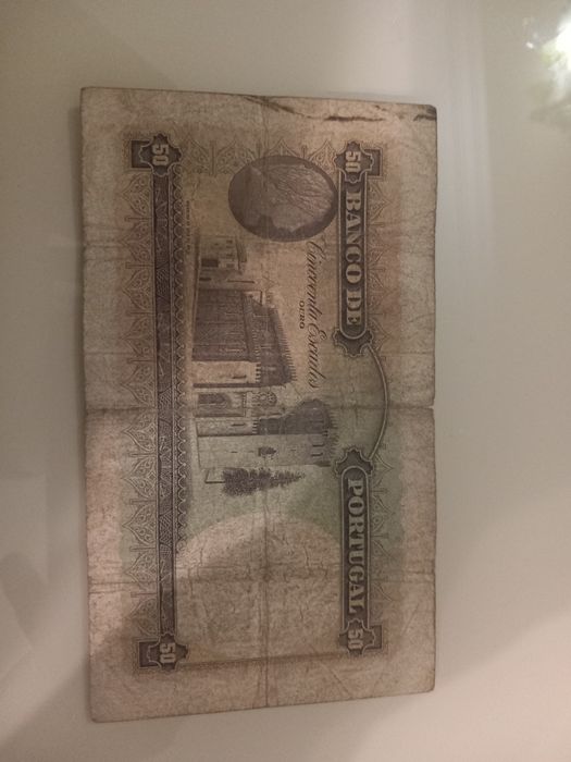 Nota 50$00 1947 circulada