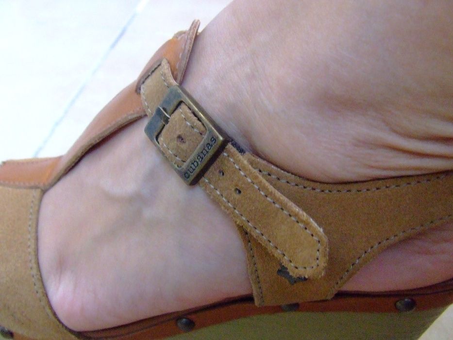 Sandalias de cunha - Cubanas