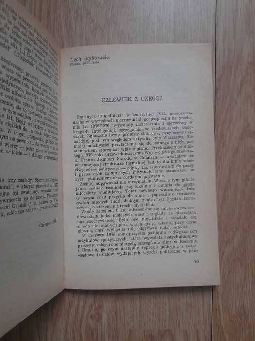 "Wałęsa" Lech Będkowski, Andrzej Drzycimski i inni